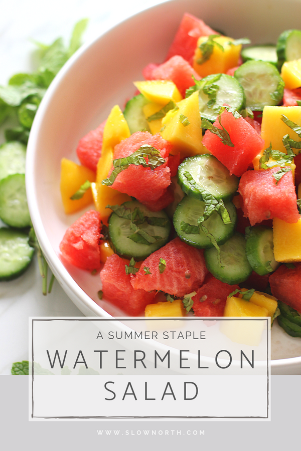 Plant-Based Watermelon Salad Recipe: A Summer Staple