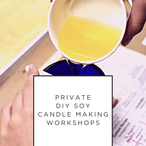 Private DIY Soy Candle Making Workshops
