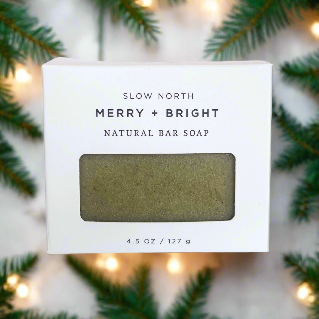 Holiday Soap - All-Natural Merry + Bright Scent