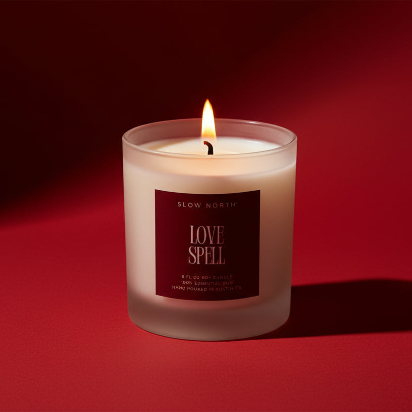 Love Spell Gift Set - Candle + Sleep Mask