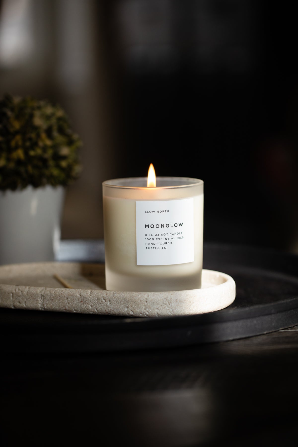 Moonglow - Signature Candle (Patchouli + Cinnamon + Black Pepper)