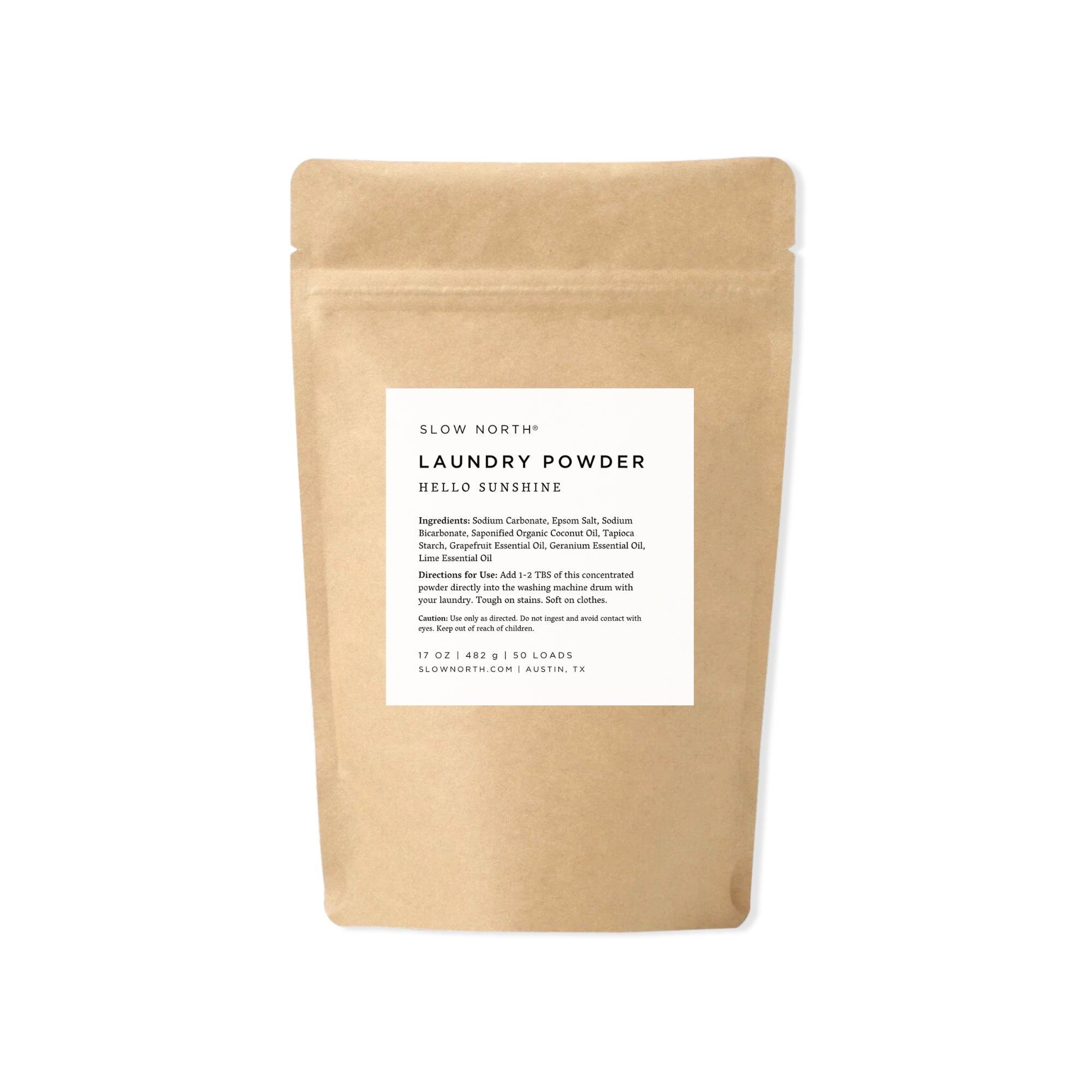 Natural Laundry Powder for Non-Toxic Living