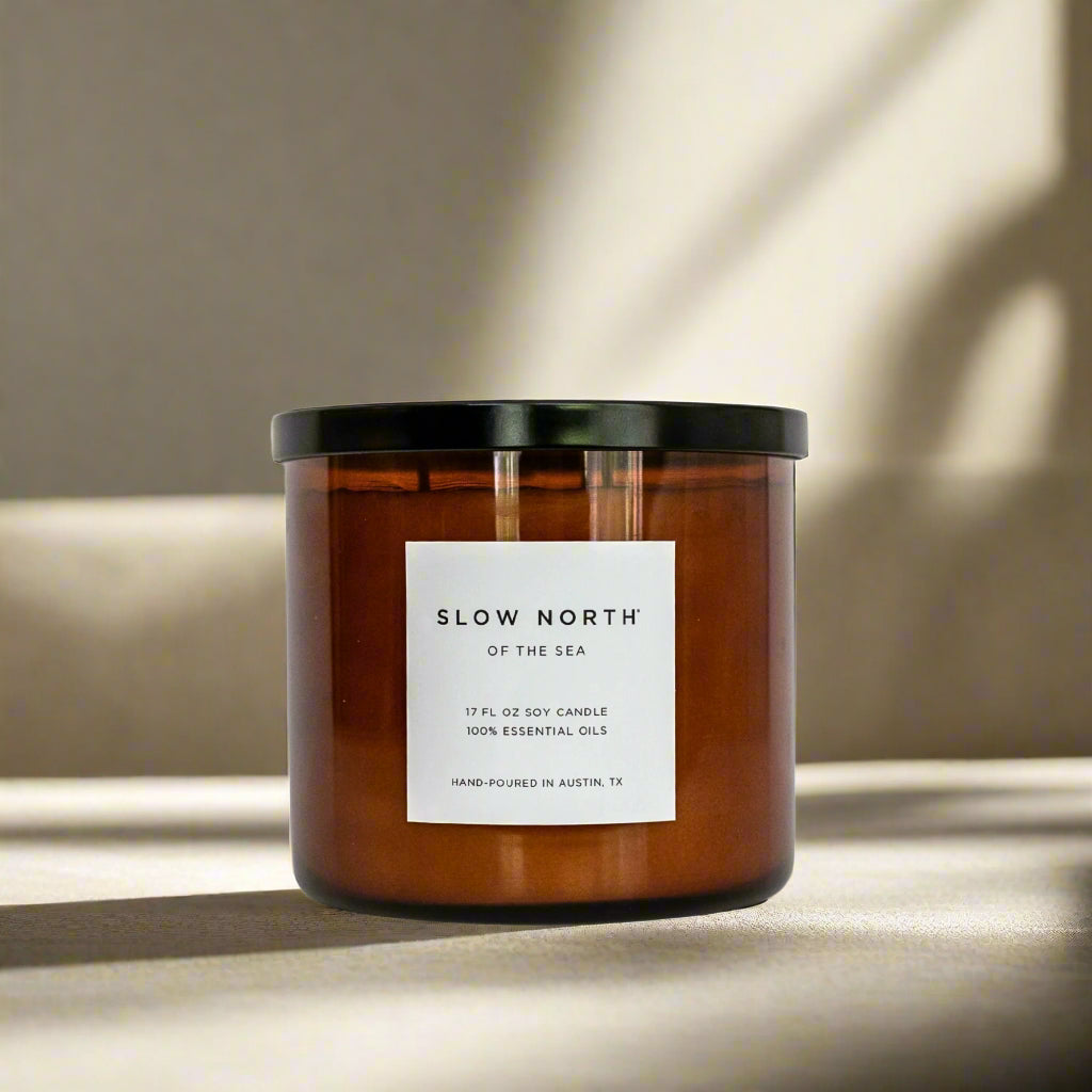 Of the Sea Relaxing Natural Candle for Large Room by Slow North