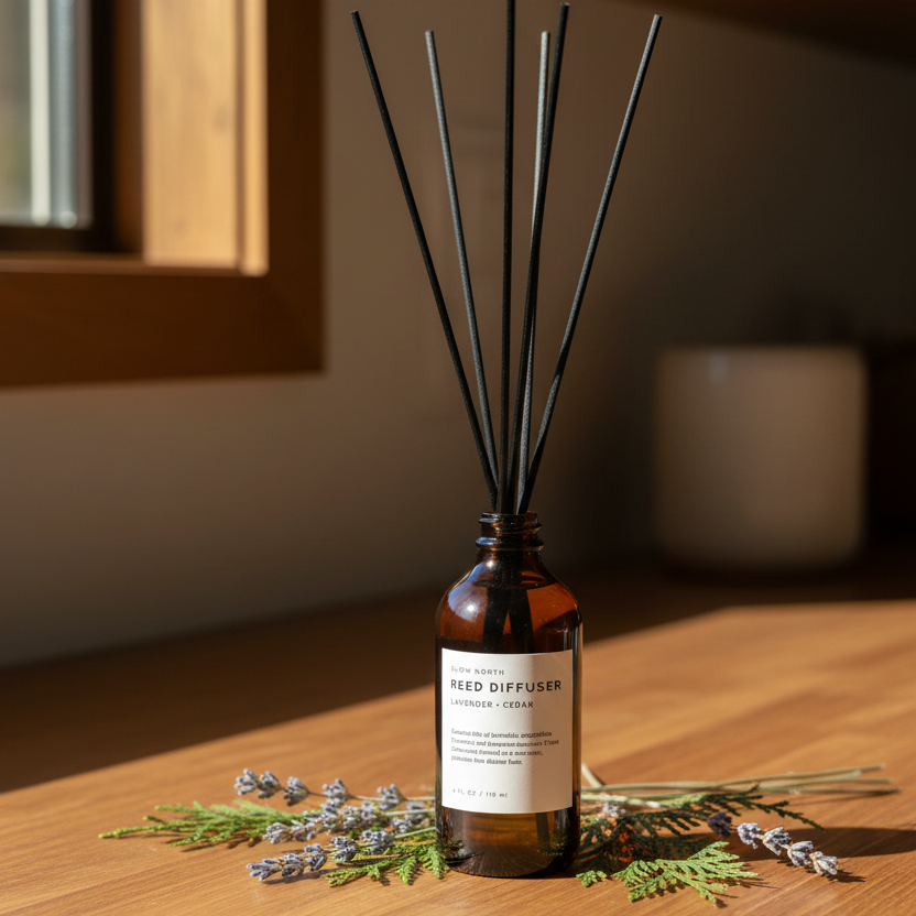natural reed diffuser for non toxic home scents