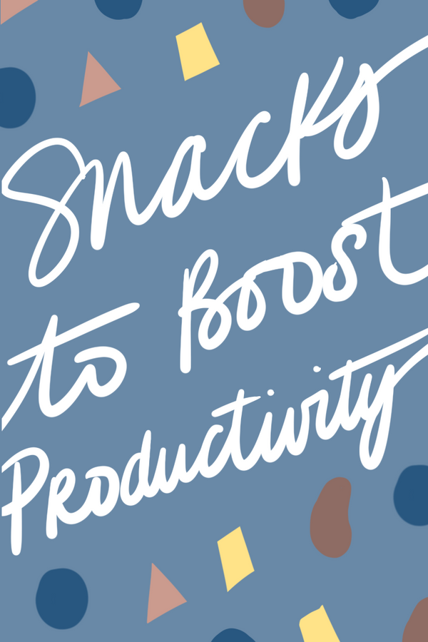 Try These Delicious Snacks to Boost Productivity