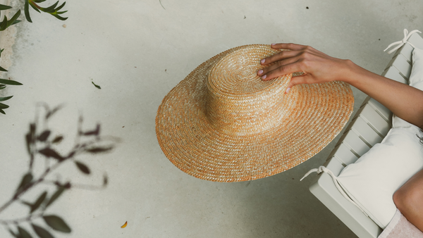 straw hat relaxation - embracing slow living