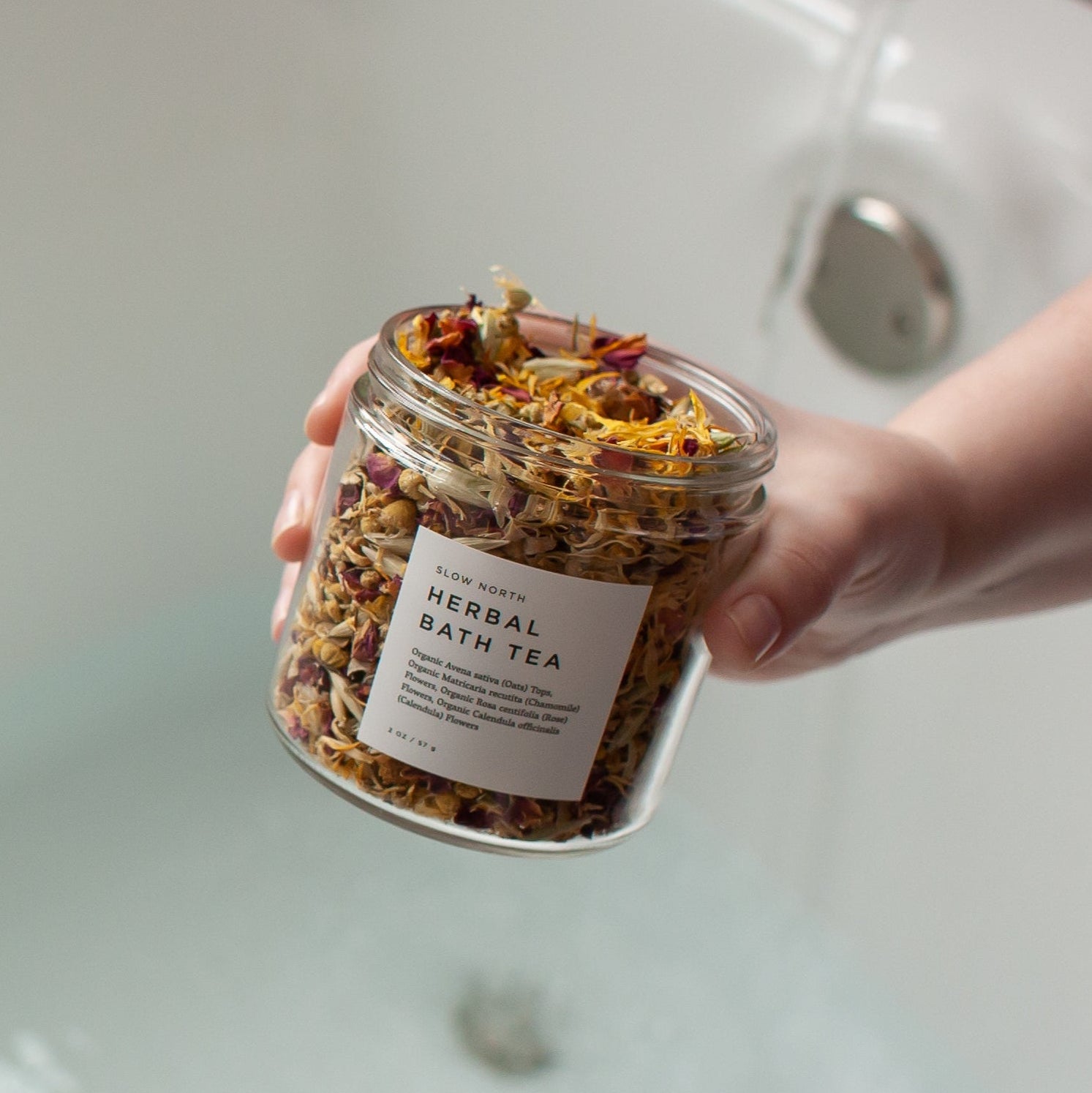 Relaxing Spa Day At Home with Herbal Bath Tea