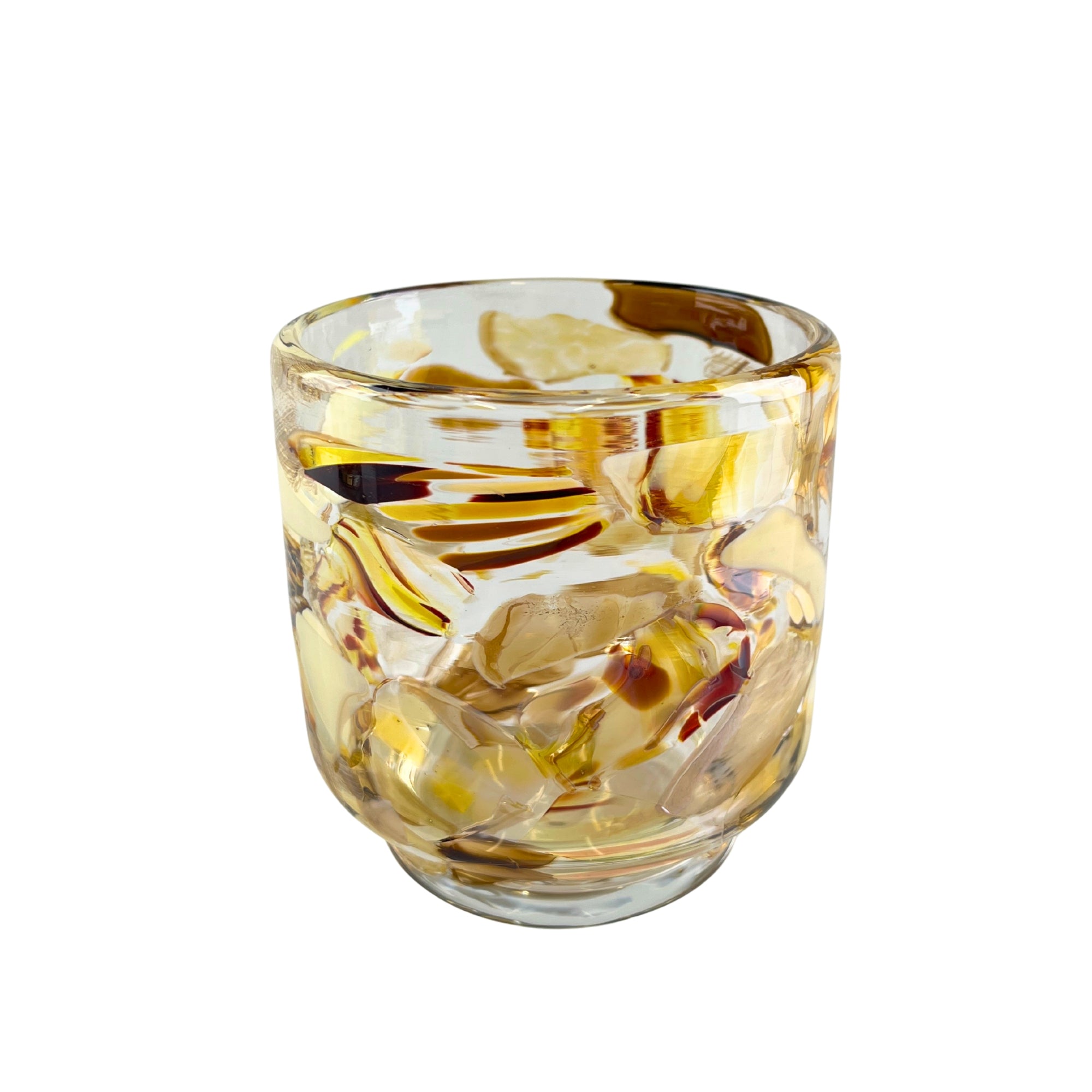 handblown glass vessel by ghost pepper glass