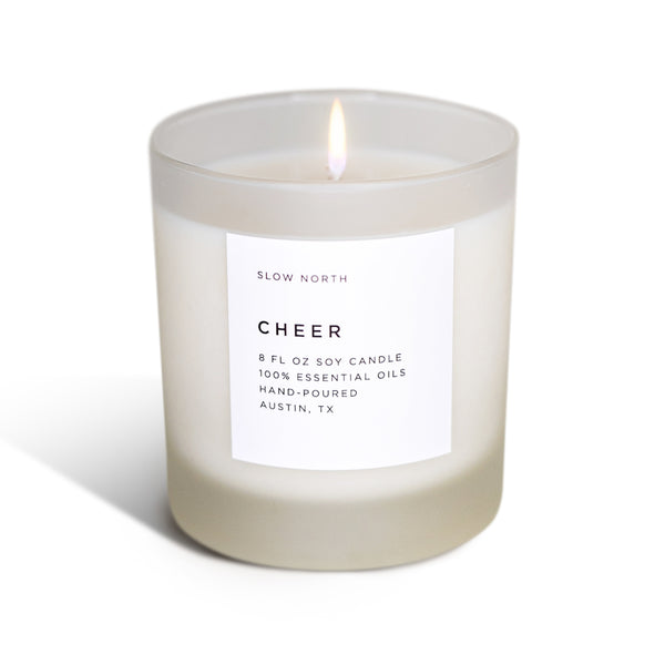 Christmas Candle Cheer Scent by Slow North
