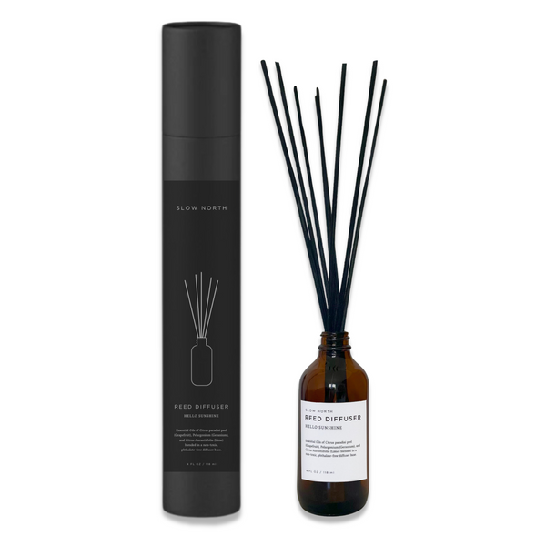 Natural Reed Diffuser in the Hello Sunshine Scent