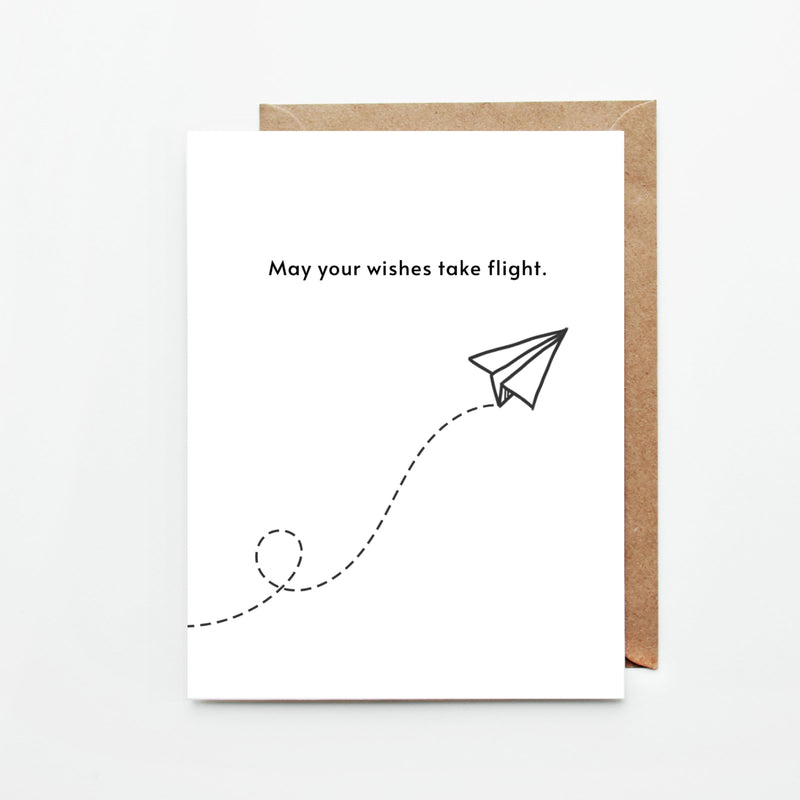 May Your Wishes Take Flight Card