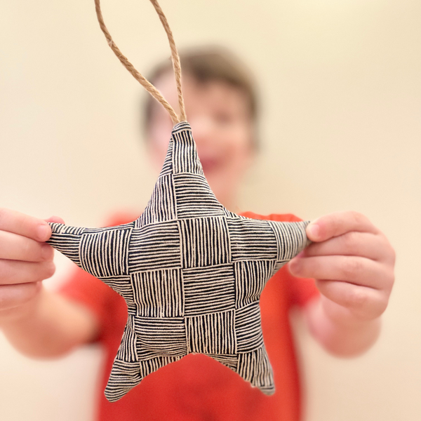 Star Ornament - Haystack