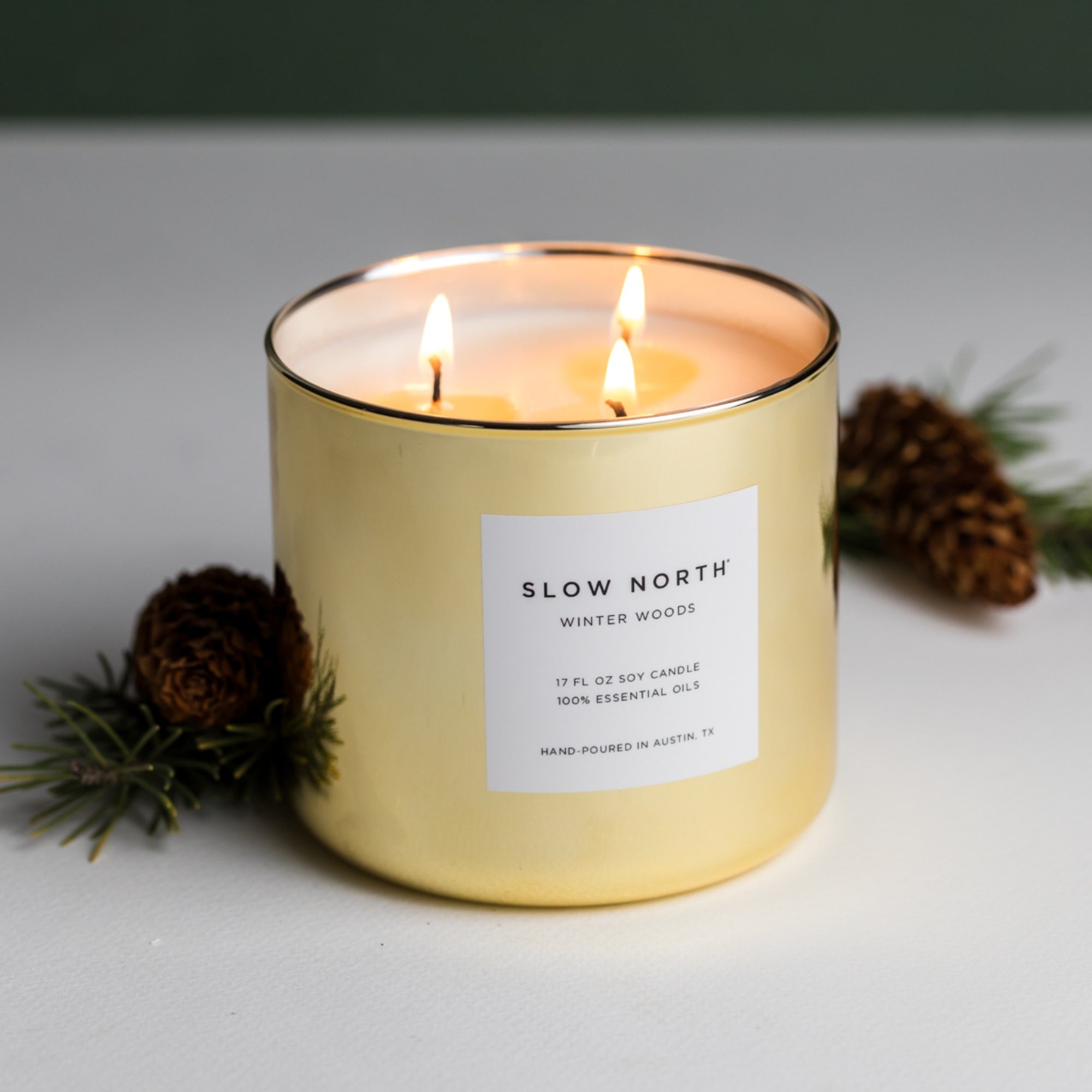 Winter Woods - Signature 3-Wick Candle (Seasonal)