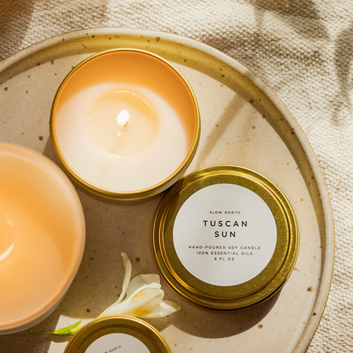 Tuscan Sun Camellia Set