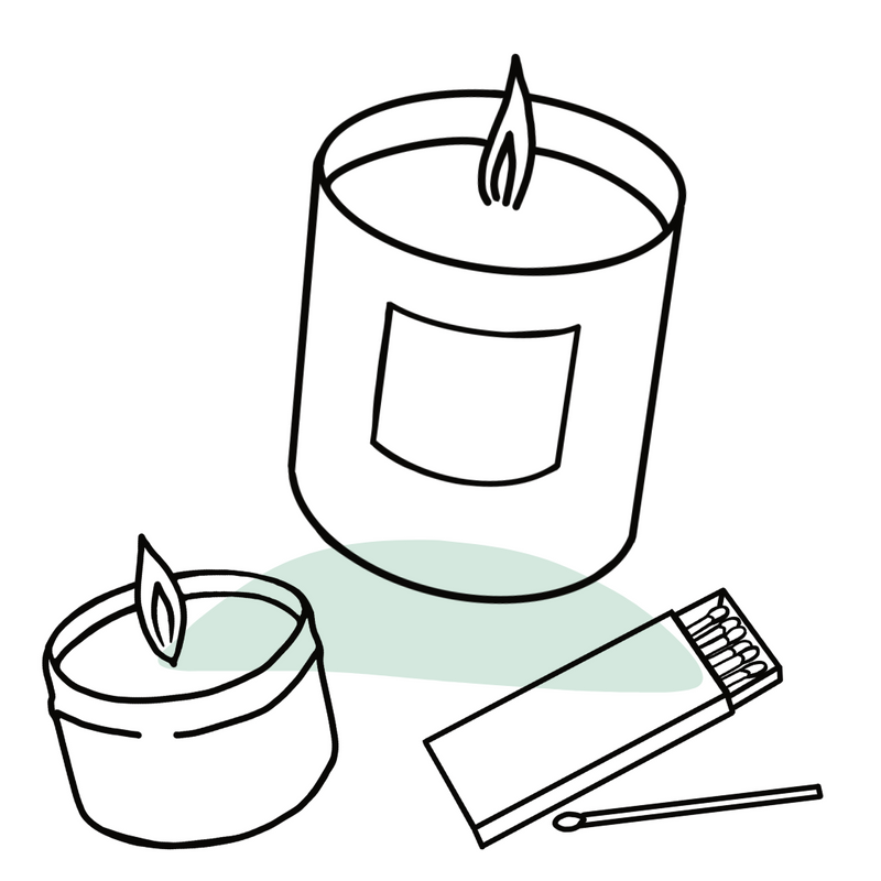 Monthly candle club subscription with bonus gifts! 