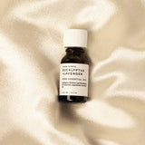 Eucalyptus and lavender 100% pure essential oil blend from Slow North.