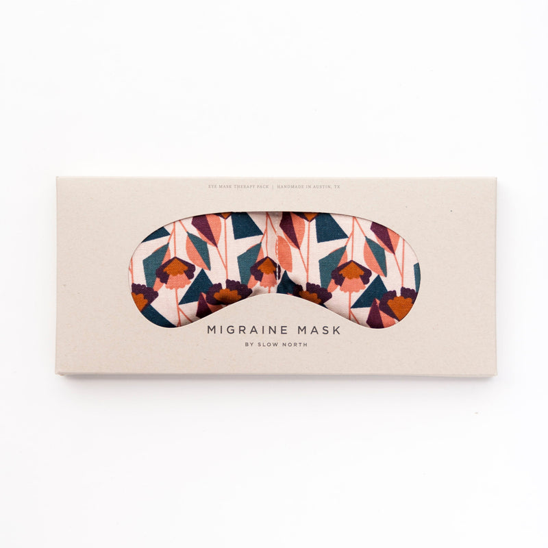 Eye Mask - Blush Florence pattern made by Slow North