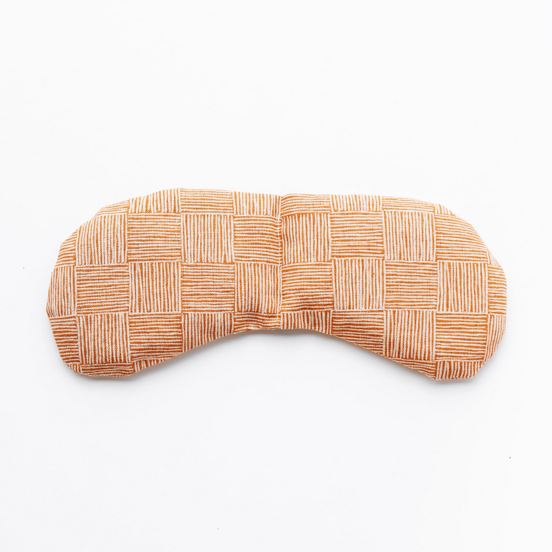 Eye Mask - Copper Fields pattern made by Slow North