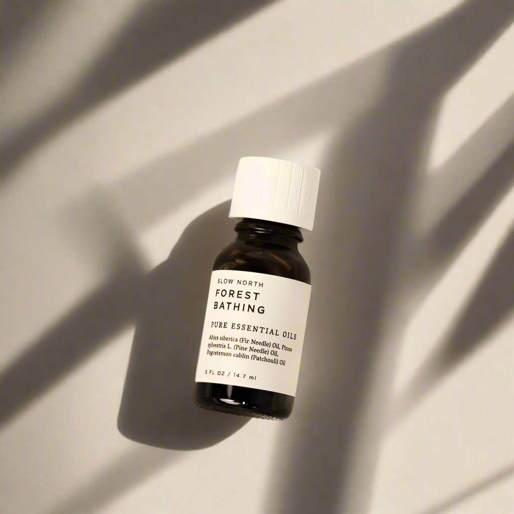 Forest bathing 100% pure essential oil blend from Slow North.