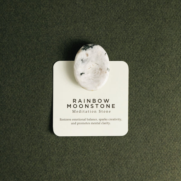 Rainbow Moonstone - Meditation Stone