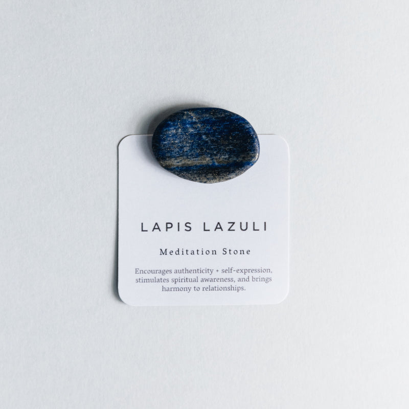 Lapis Lazuli - Meditation Stone