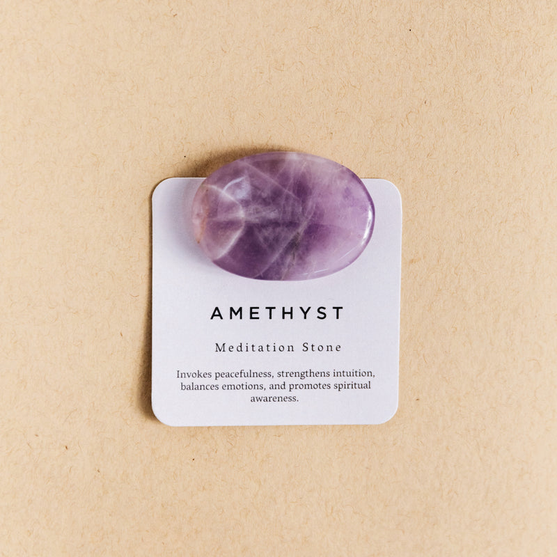 Amethyst - Meditation Stone