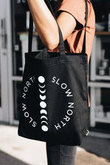 Moon Phases Tote Bag by Slow North