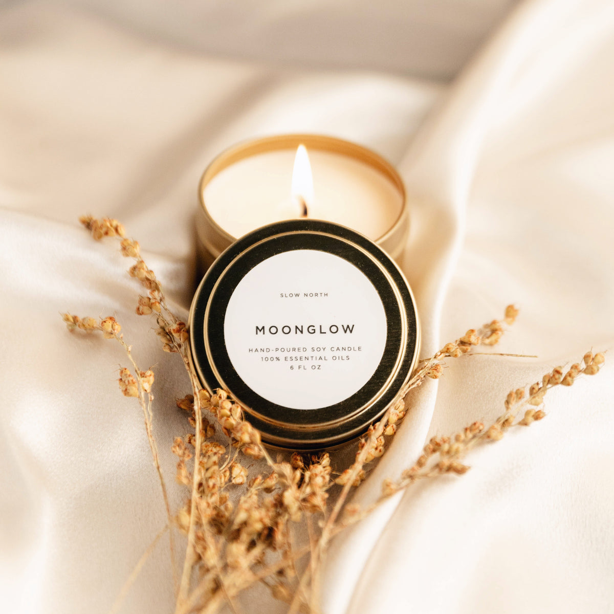 Moonglow - Signature Candle (Patchouli + Cinnamon + Black Pepper)