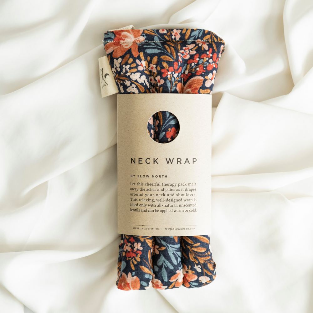 Slow North Neck Wrap - Pom Blossom