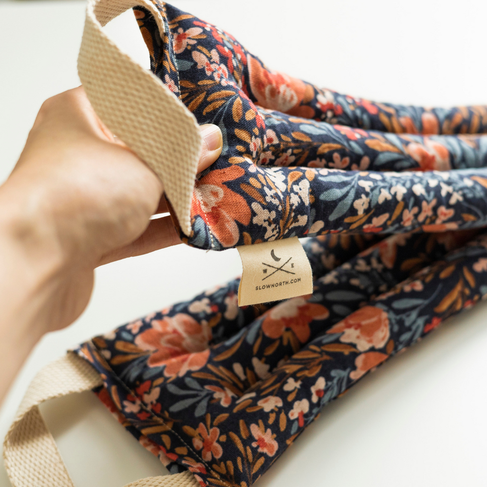 Slow North Neck Wrap - Pom Blossom