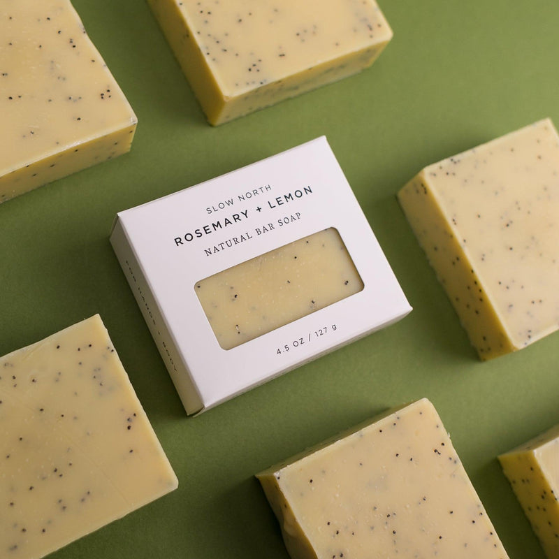 Rosemary + Lemon - Natural Bar Soap Made by Slow North