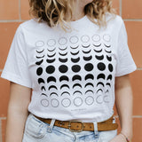 Seven Moons White Graphic Tee