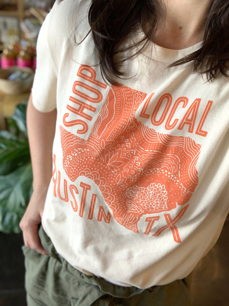 Shop Local Austin TX Graphic Tee by Slow North