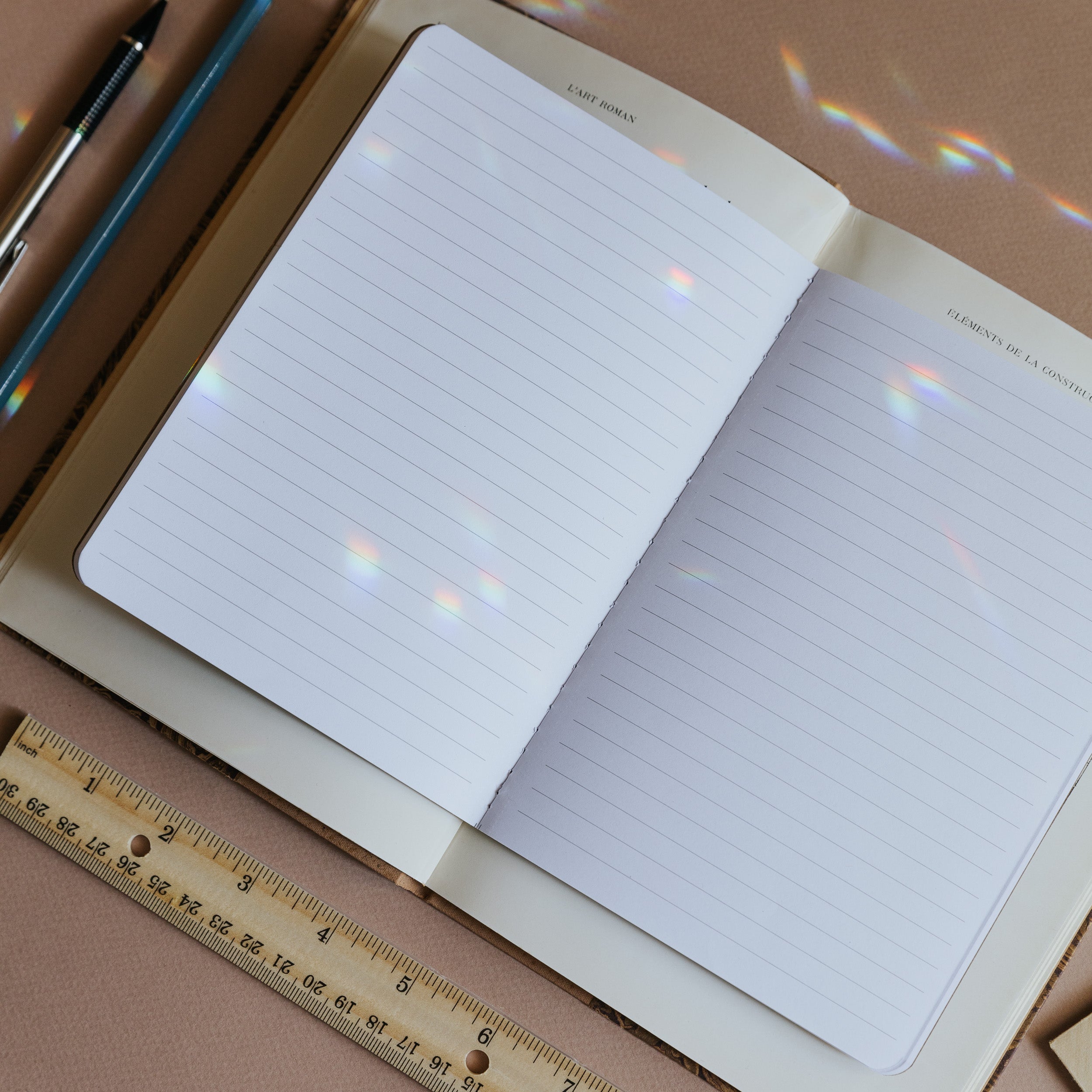 Sun Rays Kraft Notebook