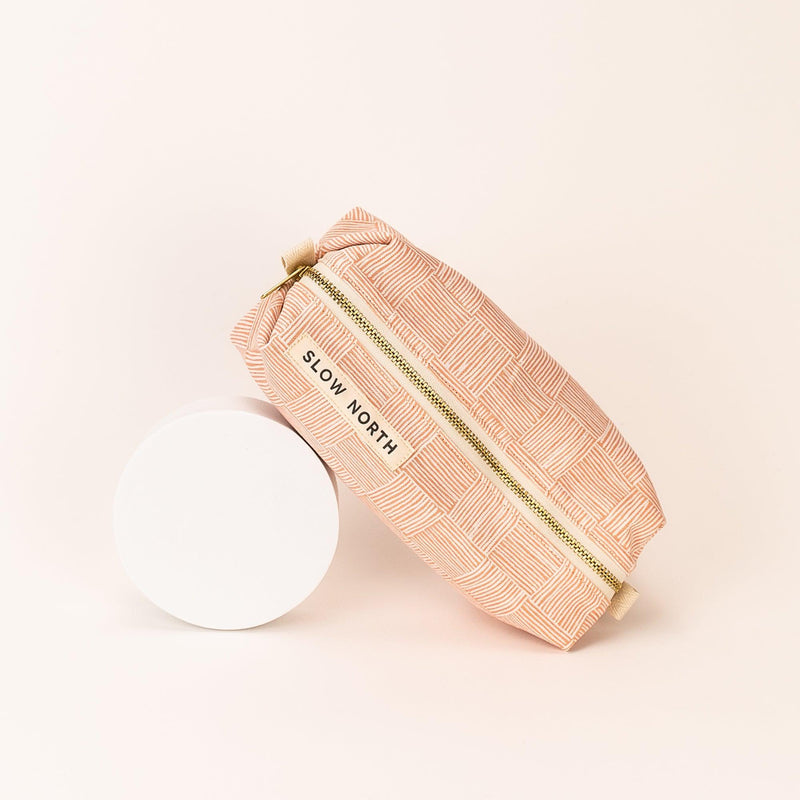 Travel Pouch - Pink Pampas