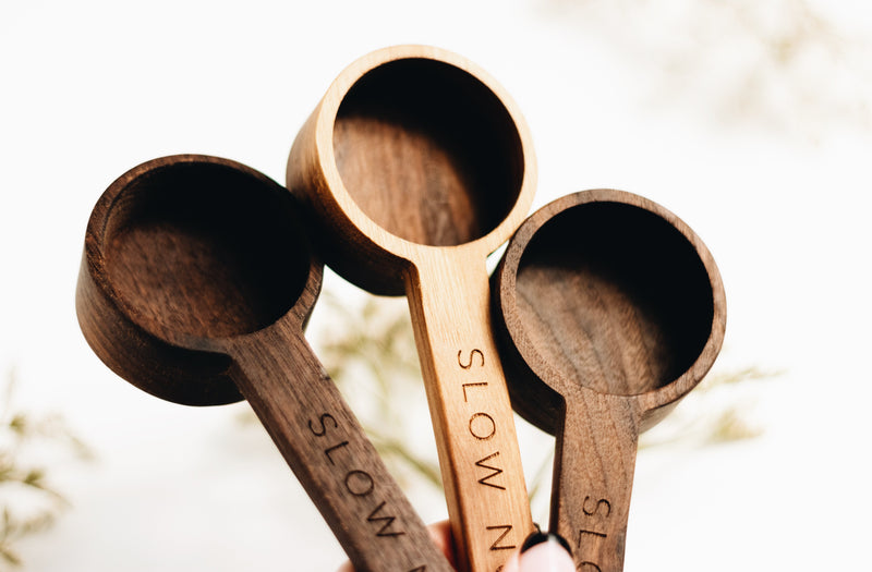 Wooden Scoop - Black Walnut by Slow North