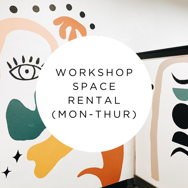Private Space Rental (Monday - Thursday) - 1 hour