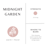 Midnight Garden - Lavender + Rosemary + Geranium