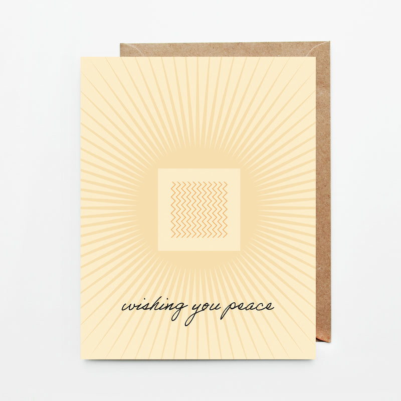 Wishing You Peace Card